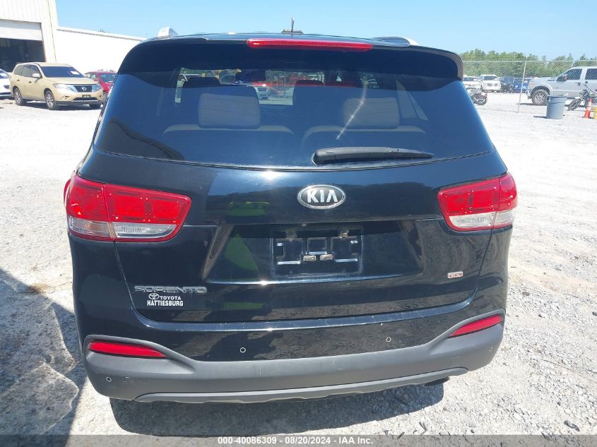 2016 Kia Sorento 2.4L Lx VIN: 5XYPG4A39GG082955 Lot: 40086309