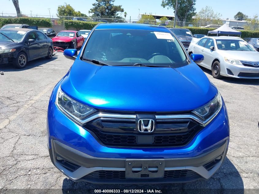 2020 Honda Cr-V 2Wd Ex-L VIN: 7FARW1H87LE007480 Lot: 40086333