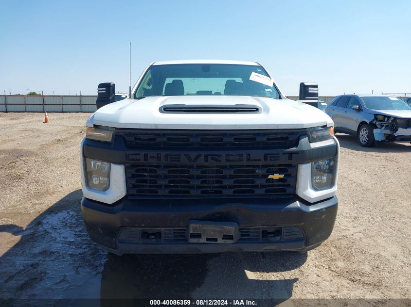 2021 Chevrolet Silverado 2500Hd 2Wd Double Cab Long Bed Wt VIN: 1GC5WLE79MF156276 Lot: 40086359