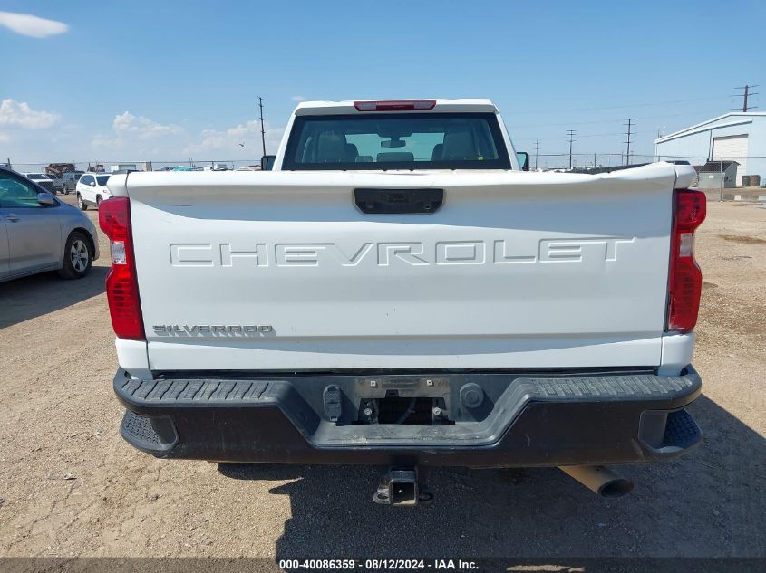 2021 Chevrolet Silverado 2500Hd 2Wd Double Cab Long Bed Wt VIN: 1GC5WLE79MF156276 Lot: 40086359