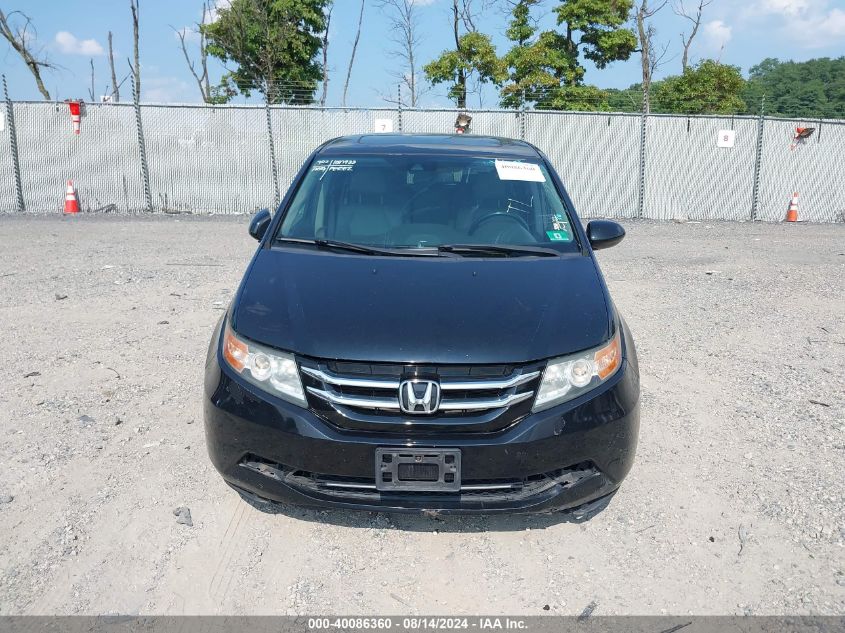 2014 Honda Odyssey Ex-L VIN: 5FNRL5H62EB115194 Lot: 40086360