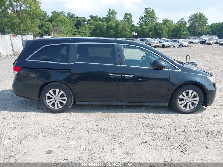 2014 Honda Odyssey Ex-L VIN: 5FNRL5H62EB115194 Lot: 40086360