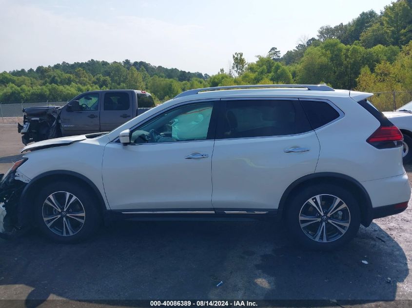 2017 Nissan Rogue Sl VIN: 5N1AT2MT3HC850254 Lot: 40086389