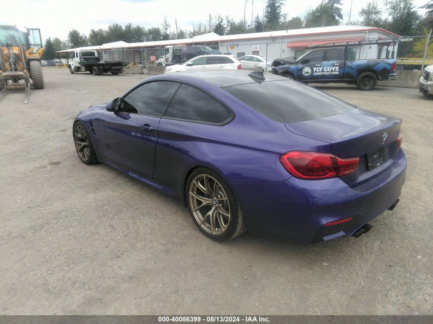 2020 BMW M4 VIN: WBS4Y9C01LFJ55158 Lot: 40086399