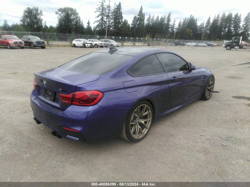 2020 BMW M4 VIN: WBS4Y9C01LFJ55158 Lot: 40086399