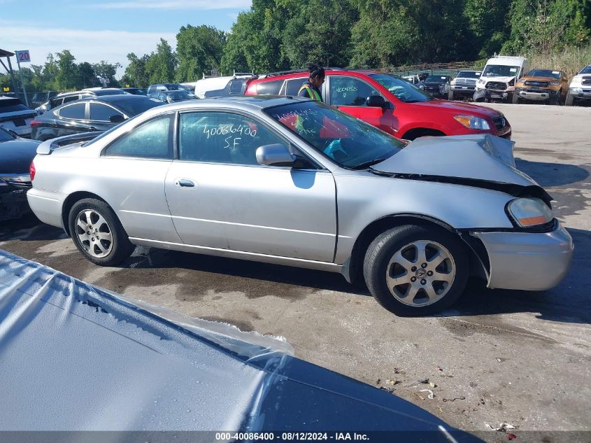 2001 Acura Cl 3.2 VIN: 19UYA42461A005837 Lot: 40086400