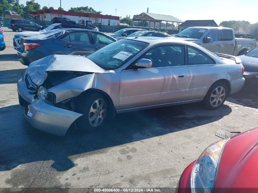 2001 Acura Cl 3.2 VIN: 19UYA42461A005837 Lot: 40086400