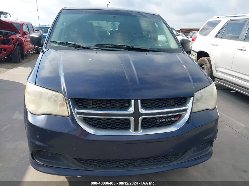 2012 Dodge Grand Caravan Se/Avp VIN: 2C4RDGBG8CR408223 Lot: 40086405