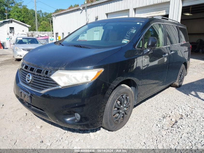 2012 Nissan Quest S VIN: JN8AE2KP9C9033126 Lot: 40086416