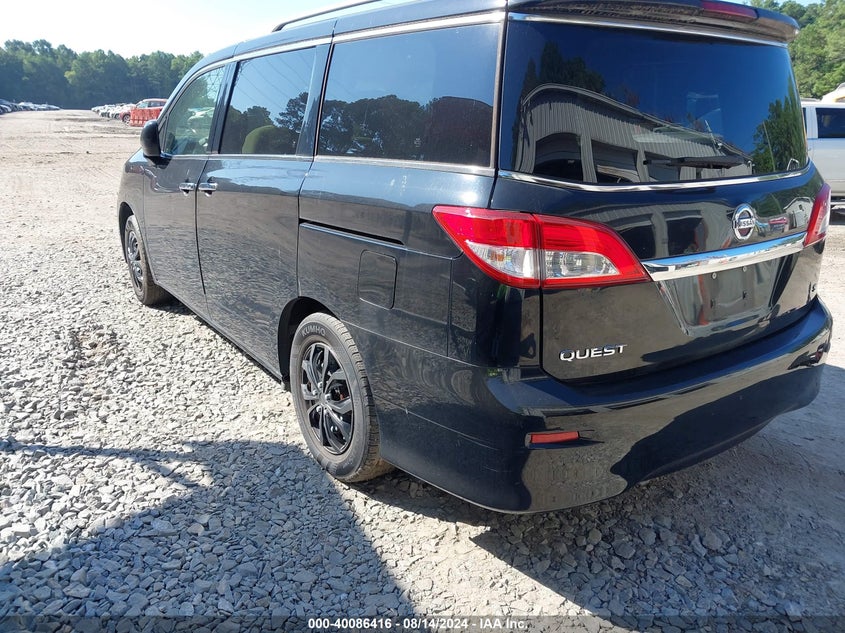 2012 Nissan Quest S VIN: JN8AE2KP9C9033126 Lot: 40086416