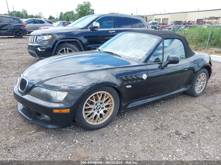 2000 BMW Z3 2.8L VIN: 4USCH3345YLF42501 Lot: 40086440