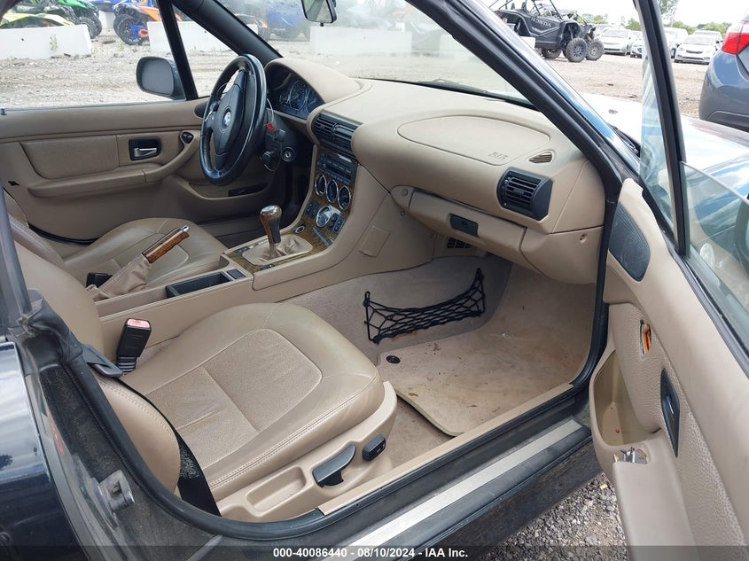 2000 BMW Z3 2.8L VIN: 4USCH3345YLF42501 Lot: 40086440
