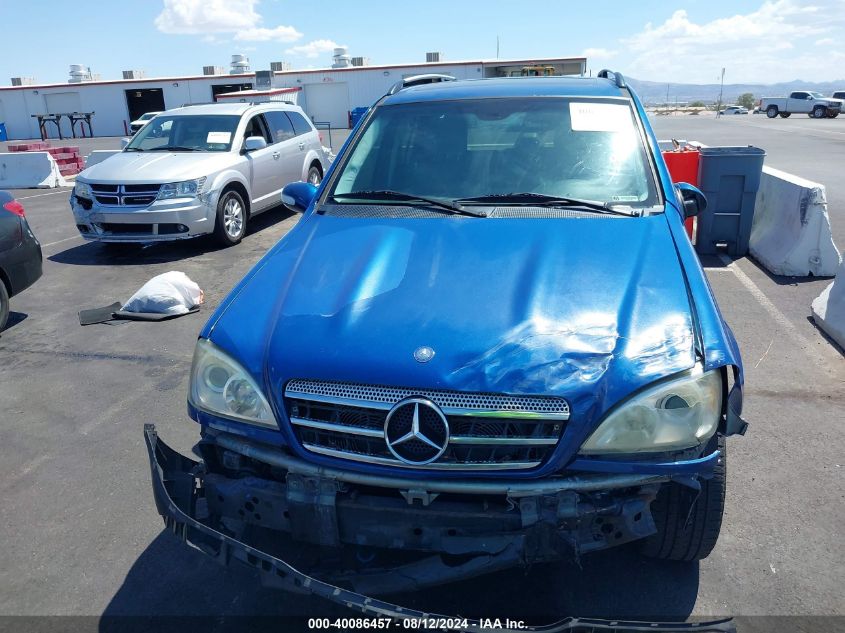 2005 Mercedes-Benz Ml 350 4Matic VIN: 4JGAB57E75A556204 Lot: 40086457