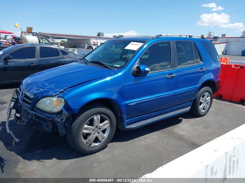 2005 Mercedes-Benz Ml 350 4Matic VIN: 4JGAB57E75A556204 Lot: 40086457