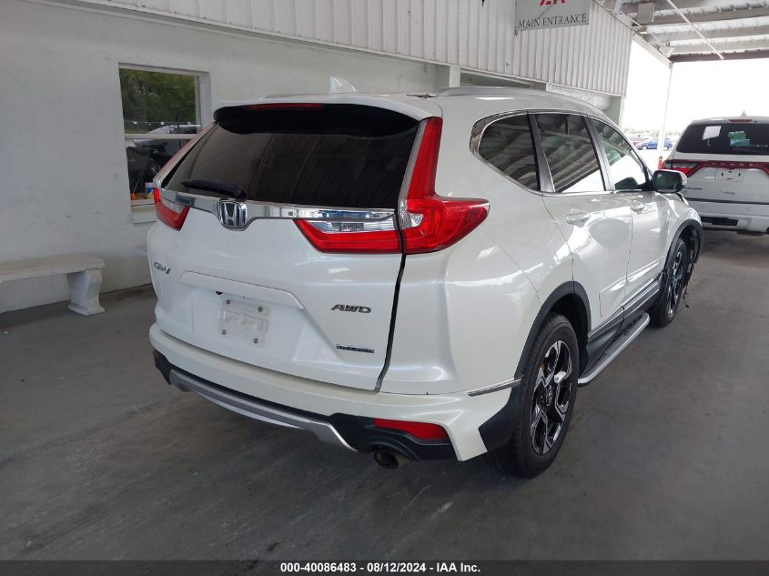 2017 Honda Cr-V Touring VIN: 2HKRW2H9XHH616226 Lot: 40086483