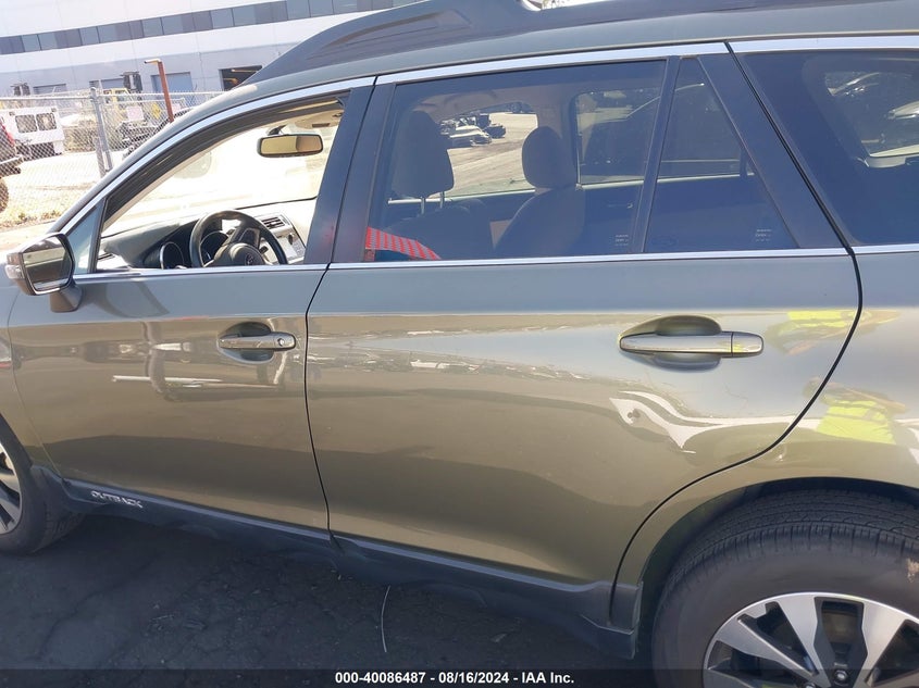 2016 SUBARU OUTBACK 2.5I LIMITED - 4S4BSAJC8G3277856