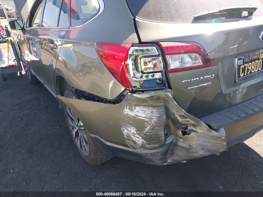 2016 SUBARU OUTBACK 2.5I LIMITED - 4S4BSAJC8G3277856