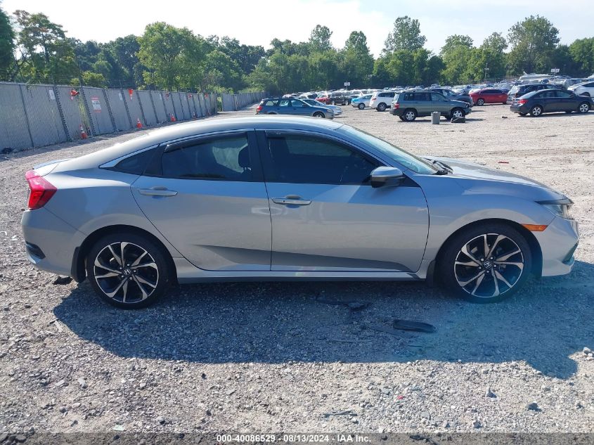 2019 Honda Civic Sport VIN: 2HGFC2F88KH602395 Lot: 40086529