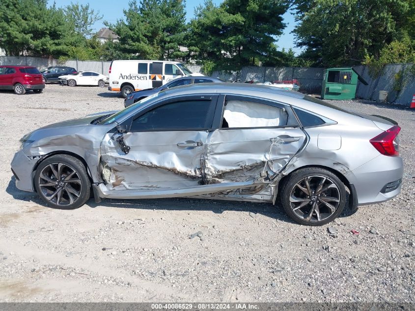 2019 Honda Civic Sport VIN: 2HGFC2F88KH602395 Lot: 40086529