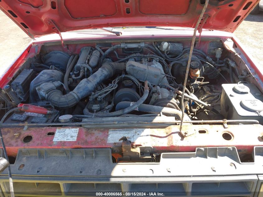 1992 Ford Ranger VIN: 1FTCR10A3NTA69093 Lot: 40086565