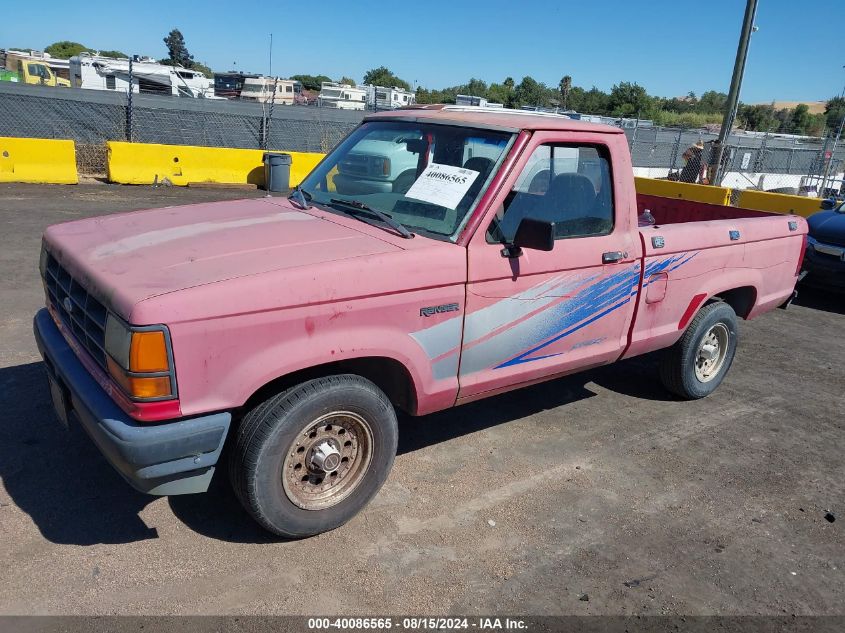 1992 Ford Ranger VIN: 1FTCR10A3NTA69093 Lot: 40086565