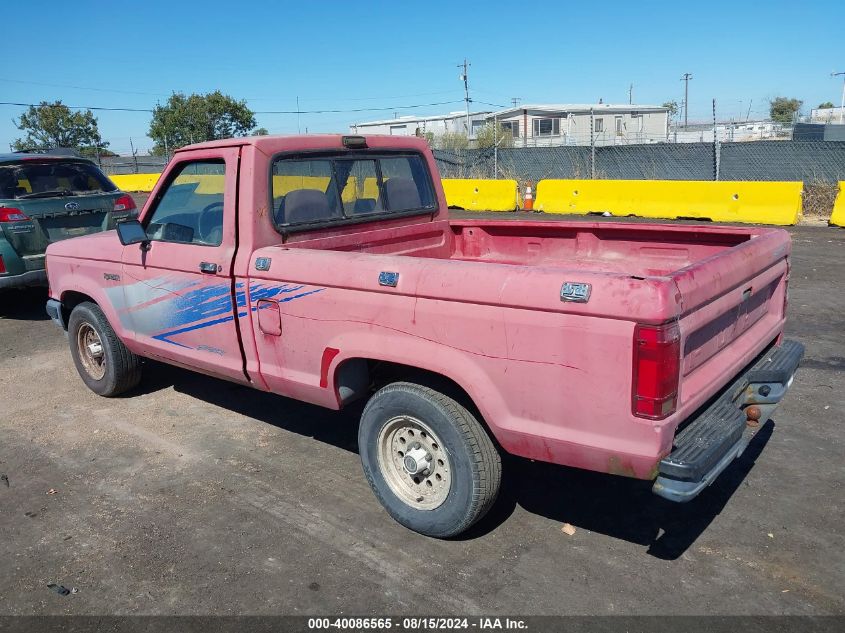 1992 Ford Ranger VIN: 1FTCR10A3NTA69093 Lot: 40086565