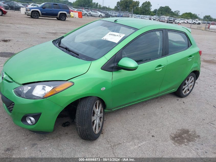 2013 Mazda Mazda2 Touring VIN: JM1DE1LY1D0165829 Lot: 40086573