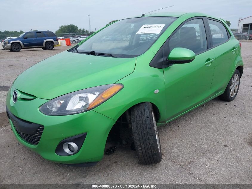 2013 Mazda Mazda2 Touring VIN: JM1DE1LY1D0165829 Lot: 40086573