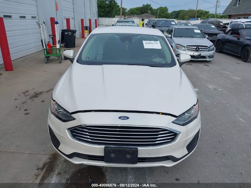 2020 Ford Fusion Se VIN: 3FA6P0HD9LR162085 Lot: 40086576