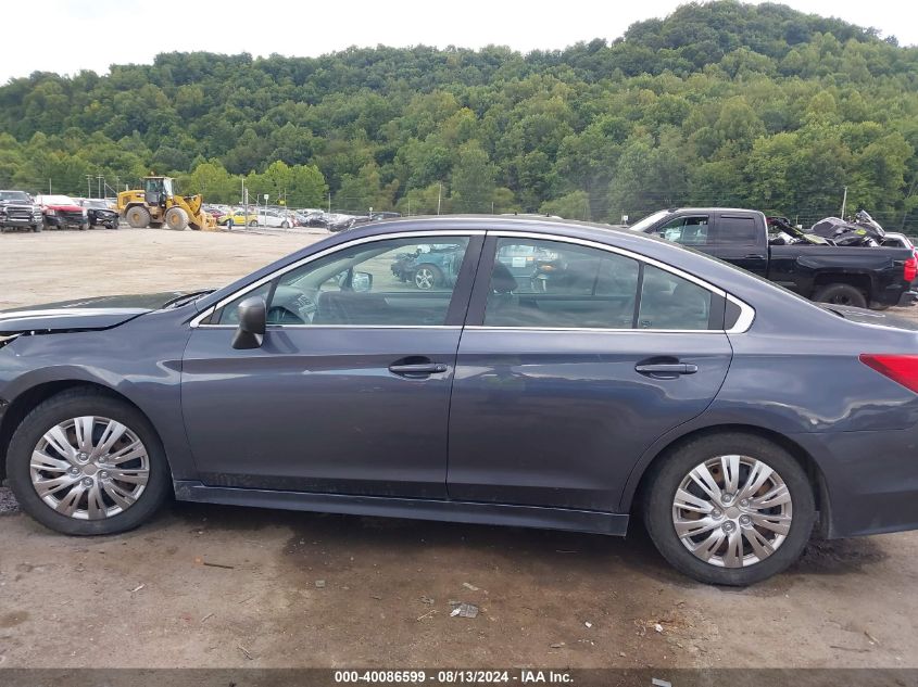 2017 Subaru Legacy 2.5I VIN: 4S3BNAA66H3006480 Lot: 40086599