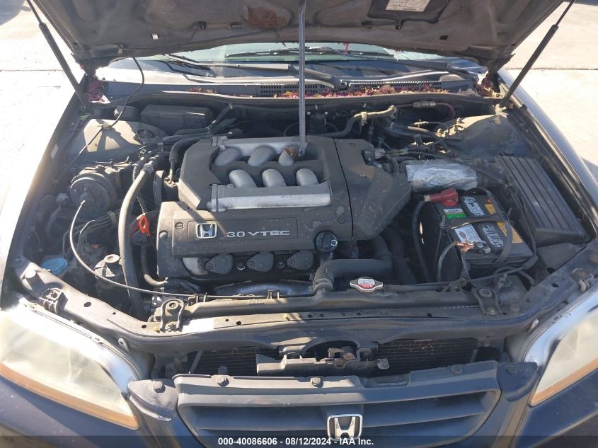 2000 Honda Accord 3.0 Ex VIN: 1HGCG225XYA041823 Lot: 40086606