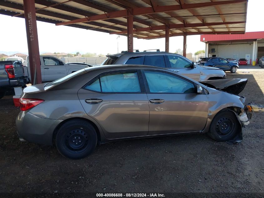 2017 Toyota Corolla Le VIN: 5YFBURHE1HP586355 Lot: 40086608