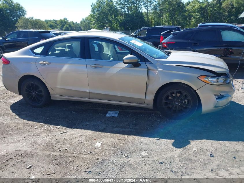 2019 Ford Fusion Se VIN: 3FA6P0HD3KR279126 Lot: 40086643