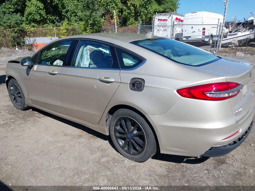 2019 Ford Fusion Se VIN: 3FA6P0HD3KR279126 Lot: 40086643