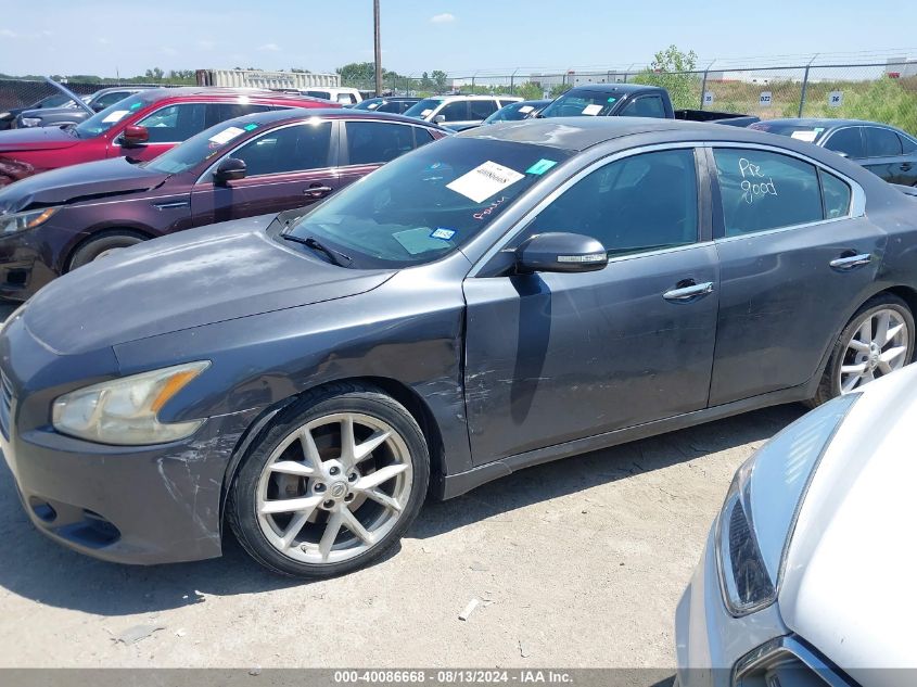 2009 Nissan Maxima S/Sv VIN: 1N4AA51E79C854137 Lot: 40086668