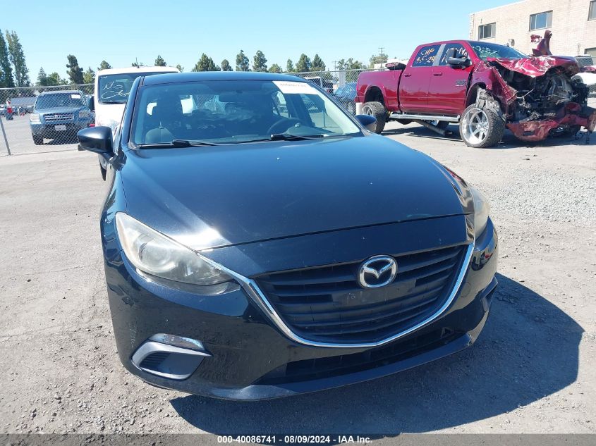 2014 Mazda Mazda3 I Sport VIN: JM1BM1K76E1182074 Lot: 40086741