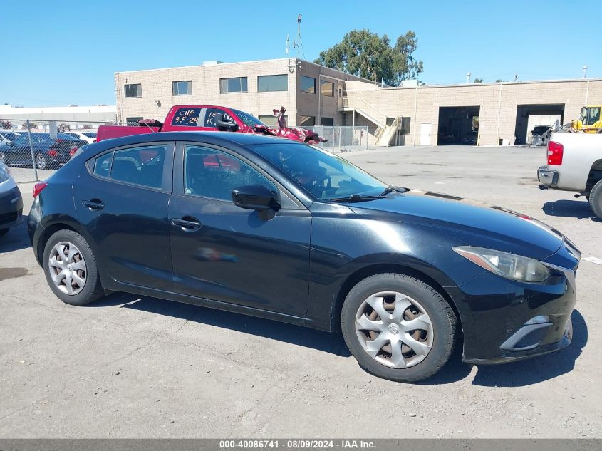 2014 Mazda Mazda3 I Sport VIN: JM1BM1K76E1182074 Lot: 40086741