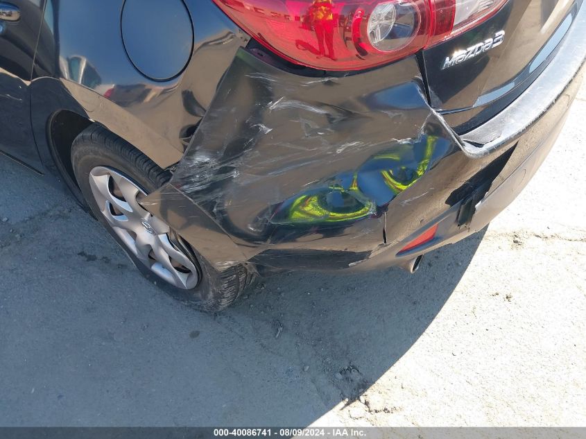 2014 Mazda Mazda3 I Sport VIN: JM1BM1K76E1182074 Lot: 40086741