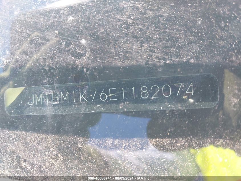 2014 Mazda Mazda3 I Sport VIN: JM1BM1K76E1182074 Lot: 40086741