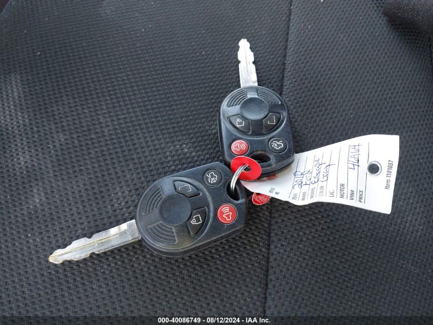 2010 Ford Escape Xlt VIN: 1FMCU9DG6AKA46964 Lot: 40086749