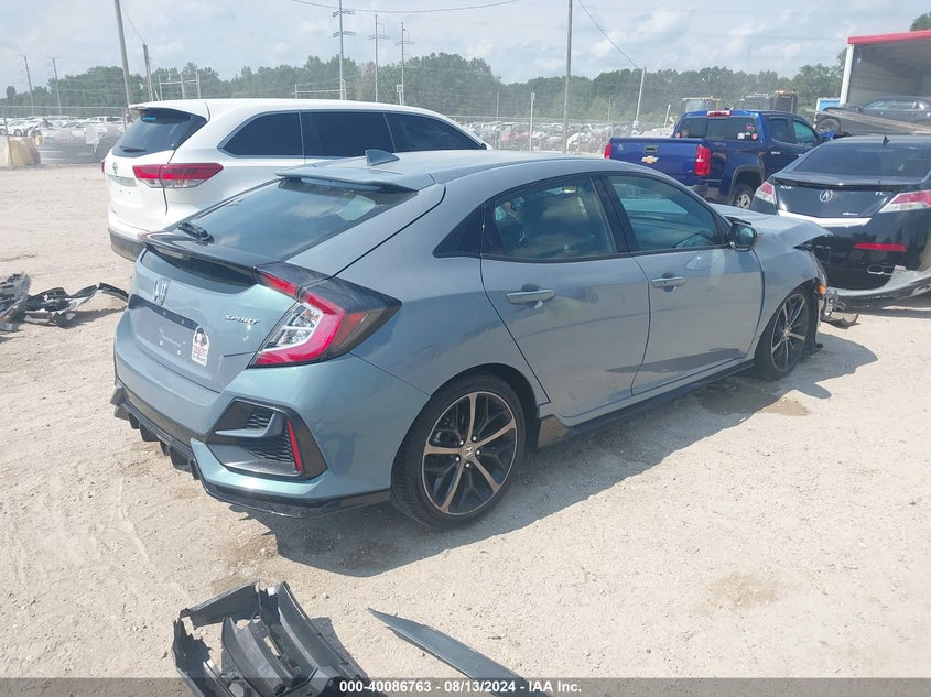 2020 HONDA CIVIC SPORT - SHHFK7H45LU217553