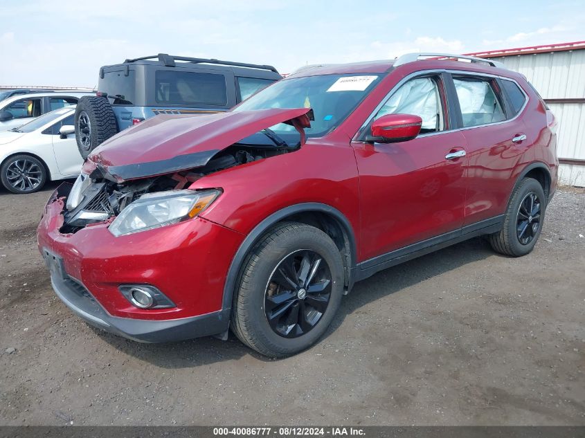 5N1AT2MV8GC858057 2016 NISSAN ROGUE - Image 2