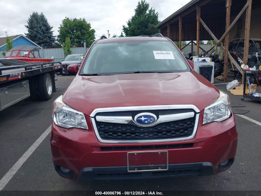 2016 Subaru Forester 2.5I Premium VIN: JF2SJAGC4GH475014 Lot: 40086796