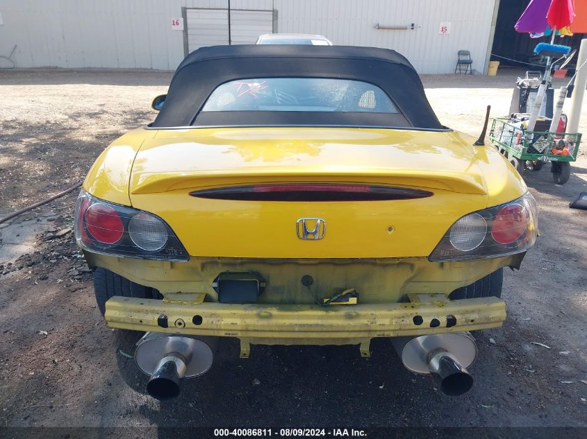 JHMAP11402T001088 2002 Honda S2000