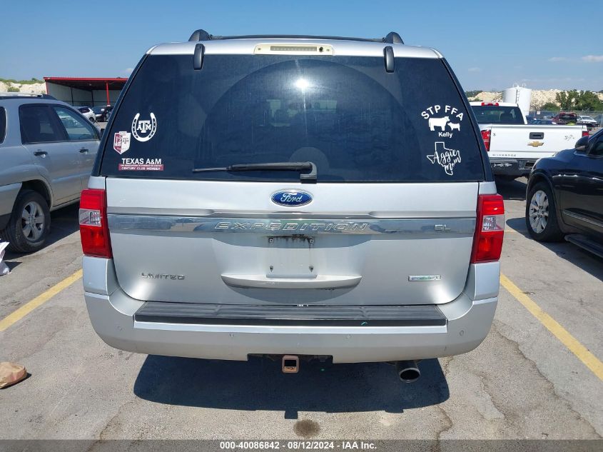 2015 Ford Expedition El Limited VIN: 1FMJK1KT2FEF16637 Lot: 40086842