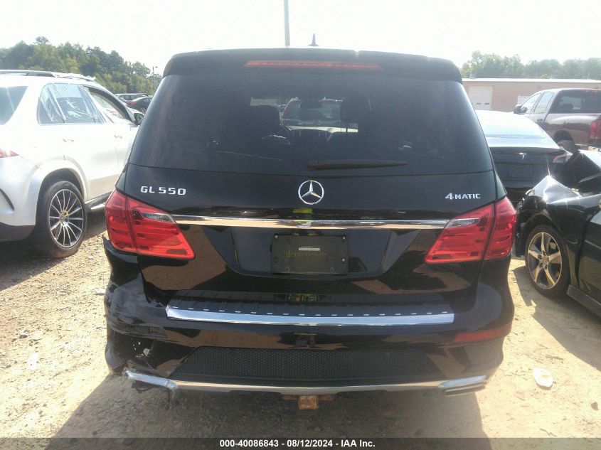 2016 Mercedes-Benz Gl 550 4Matic VIN: 4JGDF7DE2GA668381 Lot: 40086843