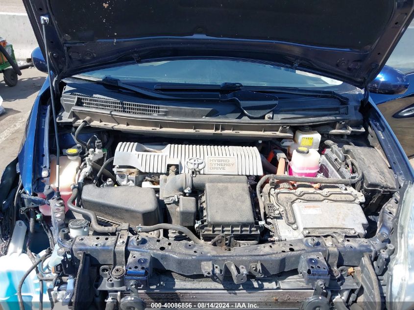 2012 Toyota Prius Four VIN: JTDKN3DU4C1519382 Lot: 40086856