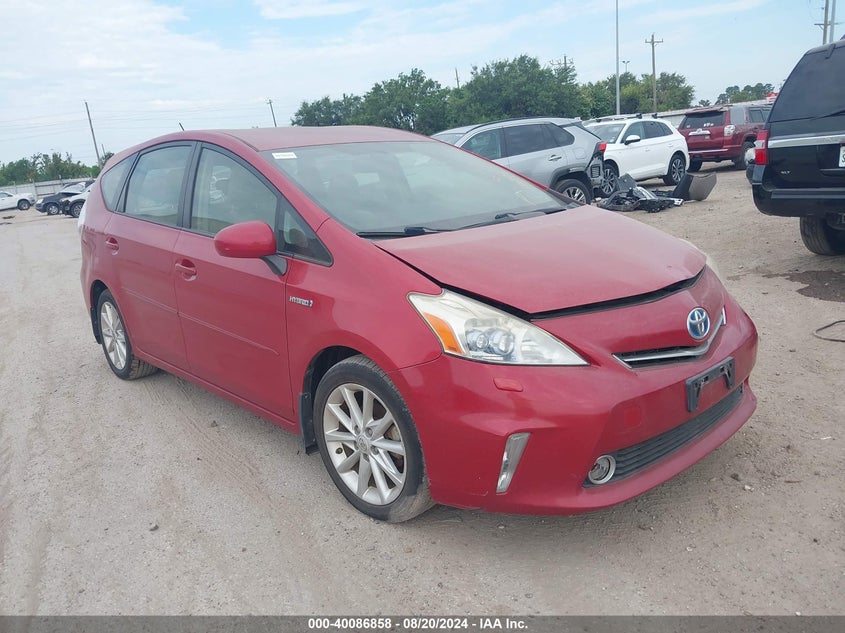 2012 Toyota Prius V Five VIN: JTDZN3EU0C3186499 Lot: 40086858