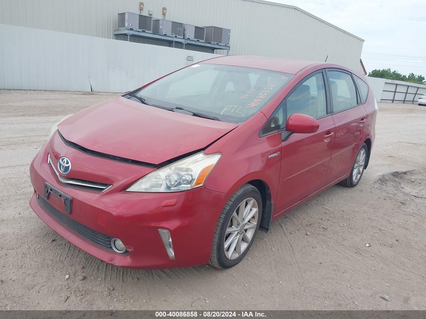 2012 Toyota Prius V Five VIN: JTDZN3EU0C3186499 Lot: 40086858