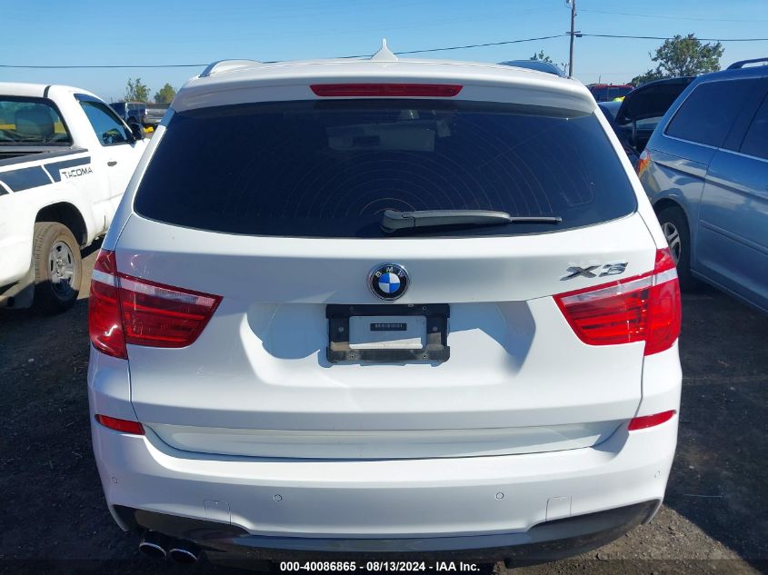 2016 BMW X3 xDrive35I VIN: 5UXWX7C51G0R17737 Lot: 40086865